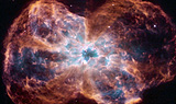 Kleines Foto zeigt den planetarischen Nebel NGC 2440