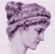 Da kein authentisches Abbild Hypatias existiert, befindet sich hier ein "repräsentatives" Porträt, das von Elbert Hubbard erstmals 1908 zur Darstellung Hypatias verwendet wurde. Da kein authentisches Abbild Hypatias existiert, befindet sich hier ein "repräsentatives" Porträt, das von Elbert Hubbard erstmals 1908 zur Darstellung Hypatias verwendet wurde.